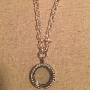 Oragami Owl bracelet locket